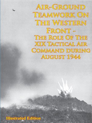 cover image of Air-Ground Teamwork on the Western Front